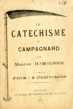 Copertina di Le catechisme du campagnard