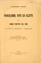 Copertina di Programmi, voti ed eletti nei comizi politici del 1909