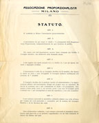 Copertina di Statuto