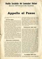 Copertina di Appello al Paese