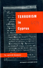 Copertina di Terrorism in Cyprus