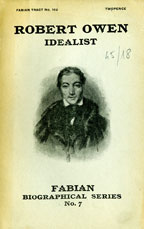 Copertina di Robert Owen, idealist