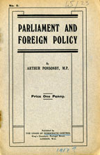Copertina di Parliament and foreign policy