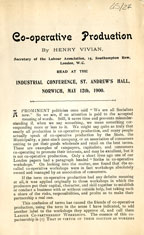 Copertina di Co-operative production