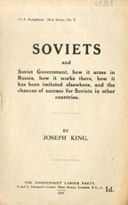 Copertina di Soviets and Soviet government