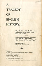 Copertina di A tragedy of english history