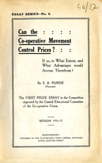 Copertina di Can the Co-operative movement control prices?