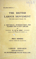 Copertina di The British Labour Movement