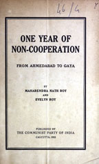 Copertina di One year of non-cooperation from Ahmedabad to Gaya