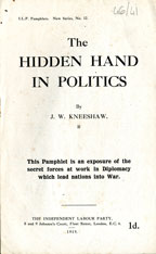 Copertina di The Hidden Hand in Politics