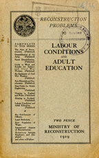 Copertina di Labour conditions and adult education
