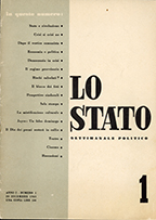 Copertina di Lo Stato