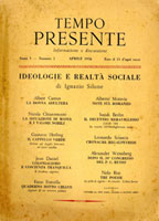 Copertina di Tempo Presente